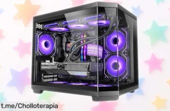 Caja gaming Mars Gaming MC3TCOREM con triple ventana de cristal y espacio para refrigeración líquida, no te pierdas este chollazo que combina potencia y estilo. ¡Aprovecha ya esta oferta única!