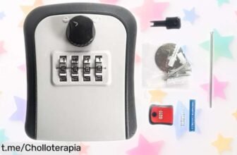 Caja para llaves con código de 4 dígitos, la mejor opción súper resistente y compacta, ¡no te quedes sin esta oferta única que protege lo tuyo ya!