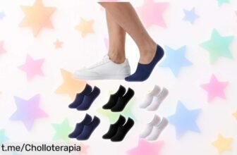 Calcetines invisibles Balseti, chollazo de 6 pares que mantienen tus pies frescos y sin olor, ¡no te quedes sin ellos! Aprovecha esta oferta antes de que se agoten.