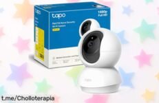 Cámara IP WiFi 360° Tapo C200C con visión nocturna y detección de movimientos a un precio de escándalo: seguridad para tu hogar al instante. ¡No te quedes sin la tuya!