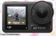 Cámara de acción DJI Osmo Action 4 con grabación 4K y estabilización brutal a un precio loco que no vas a encontrar todos los días, ¡captura cada momento como nunca antes!
