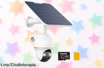 Cámara de exterior Reolink Go PT Ultra con 4K y panel solar: vigilancia fácil y segura que no te puedes perder, ¡ofertón impresionante para proteger lo que más quieres!