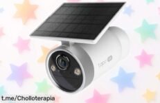 Cámara de seguridad exterior Tapo C465 con panel solar a un precio loco: detecta personas al instante y se conecta con Alexa. ¡No dejes pasar este ofertón que hace falta en tu hogar!
