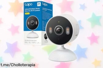 Cámara de vigilancia Tapo C113 con visión 2K y detección del llanto: ¡un ofertón resistente al agua que no querrás dejar escapar!