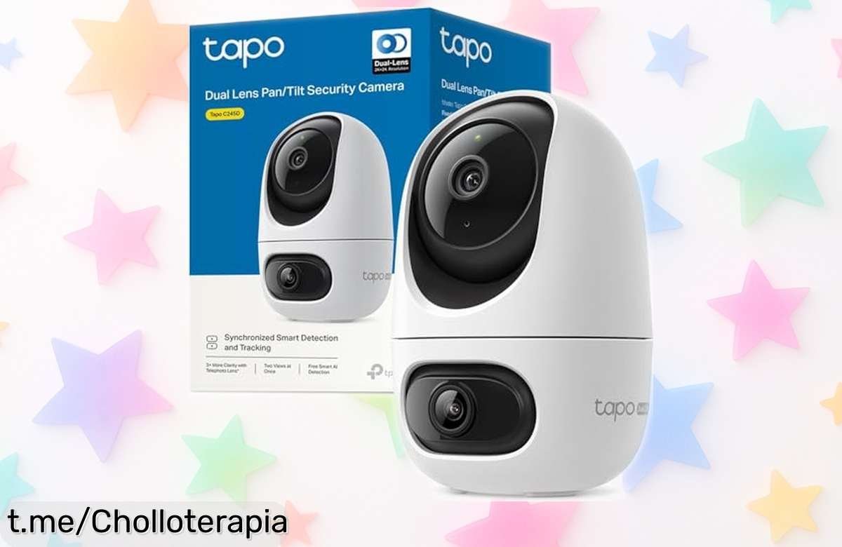 Cámara de vigilancia interior Tapo C245D: la forma más inteligente y económica de cuidar tu hogar, ¡no te quedes sin ella mientras dure esta oferta!