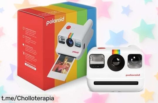 Cámara instantánea Polaroid Go Generation 2, un ofertón increíble para fotos creativas y selfies perfectas; ¡aprovéchala antes de que se agote!