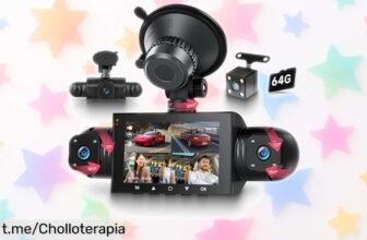Cámaras 360° para coche con visión nocturna y sensor de aparcamiento, ahora a un precio loco que no creerás, ¡olvídate de los sustos y captura cada momento!