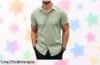 Camisa de hombre COOFANDY perfecta para cualquier ocasión a precio rebajado, actualiza tu armario y deslumbra en cada momento antes que se agoten.