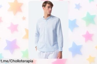 Camisa de lino TEX para hombre con estilo y frescura a precio regalado, este verano ¡no dejes pasar esta oferta que te hará lucir genial!