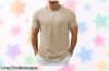 Camiseta Henley de manga corta COOFANDY a un precio loco que renueva tu armario sin pensar, elegante y duradera para que des el estilo que mereces. ¡No te quedes sin la tuya!
