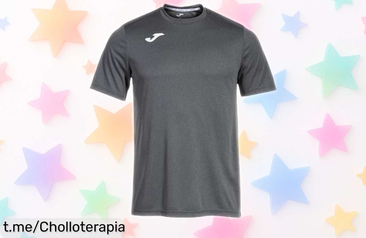 Camiseta Joma Combi M/C para hombre que seca al instante y te deja moverte como quieres, ¡aprovéchala ahora antes de que se acabe este precio increíble!