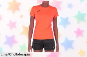 Camiseta Joma Combi W M/C que refresca al instante y seca rapidísimo, ¡un precio irreal que no creerás! Aprovecha esta oportunidad única antes de que se acabe.