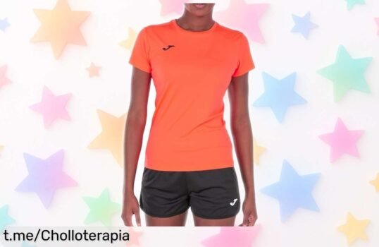 Camiseta Joma Combi W M/C que refresca al instante y seca rapidísimo, ¡un precio irreal que no creerás! Aprovecha esta oportunidad única antes de que se acabe.