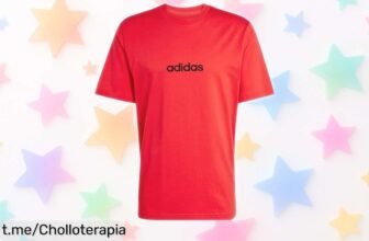 Camiseta básica adidas Essentials Linear, un super chollo que aguanta todo y te renueva el armario ¡aprovéchala ya antes de que se acabe!