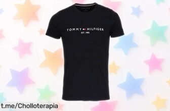 Camiseta básica de hombre Tommy Hilfiger a precio regalado, la comodidad que necesitas para lucirte en cualquier plan y ser el centro de todas las miradas. ¡Consíguela ya!