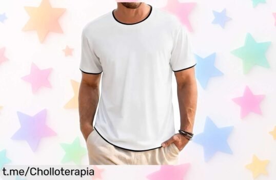 Camiseta básica de manga corta Wayleb para hombre, ¡precio loco y un montón de colores disponibles! No te quedes sin la tuya y luce genial en cualquier plan.