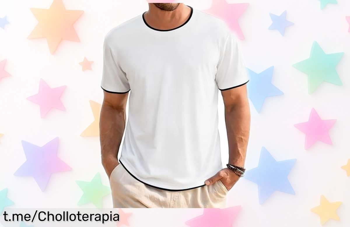 Camiseta básica de manga corta Wayleb para hombre, ¡precio loco y un montón de colores disponibles! No te quedes sin la tuya y luce genial en cualquier plan.