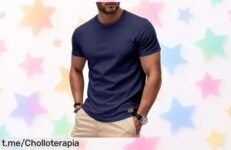 Camiseta de manga corta Muscle para hombre, la oferta perfecta para lucir bien en el deporte y el día a día. ¡Aprovecha este ofertón antes de que se agote!