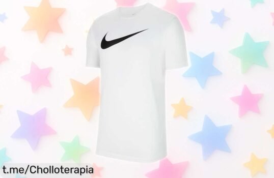 Camiseta de manga corta Nike para hombre, ¡un ofertón irrepetible que combina estilo y elasticidad a un precio loco! Siente la diferencia en cada movimiento.