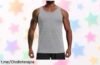 Camiseta de tirantes Wayleb para hombre, ¡rebajada a un precio que es una locura! Seca al instante y absorbe el sudor. No te la pierdas si buscas darlo todo en el gym.