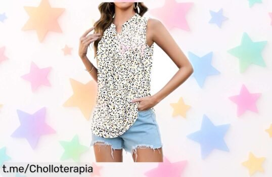 Camiseta de tirantes para mujer PLMOKEN: elegante y súper suave, con un precio tan bajo que no podrás resistirte. ¡Renueva tu armario ya y luzcamos fabulosas juntas!