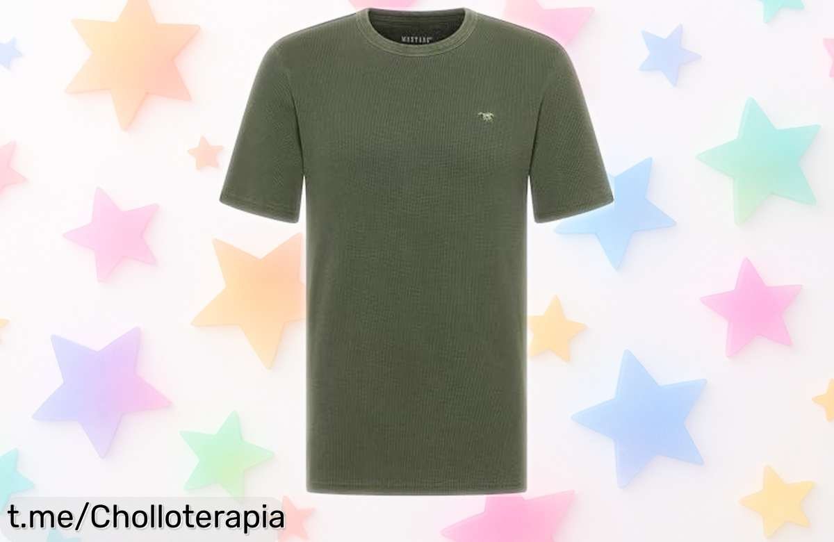 Camiseta estilo Ivy de MUSTANG a precio regalado, perfecta para cada día; ¡no te quedes sin la tuya y luce increíble ahora mismo!