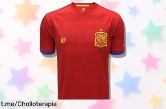Camiseta oficial RFEF de la Selección Española, el chollo que no te esperabas para lucir el orgullo nacional y animar a la Roja ¡consíguela antes de que se agote!