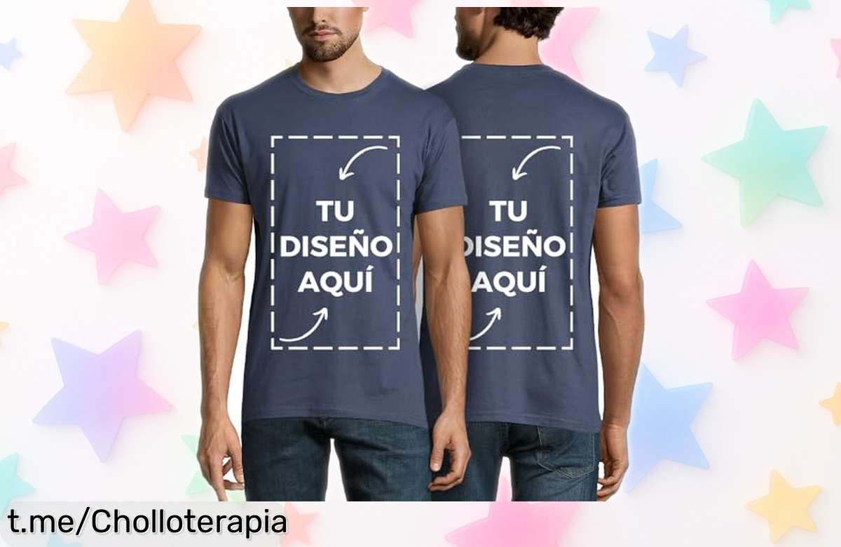Camiseta personalizada Latostadora para hombre y mujer que puedes diseñar a tu gusto en un ofertón único, ¡no dejes pasar la oportunidad de lucir lo que más amas!