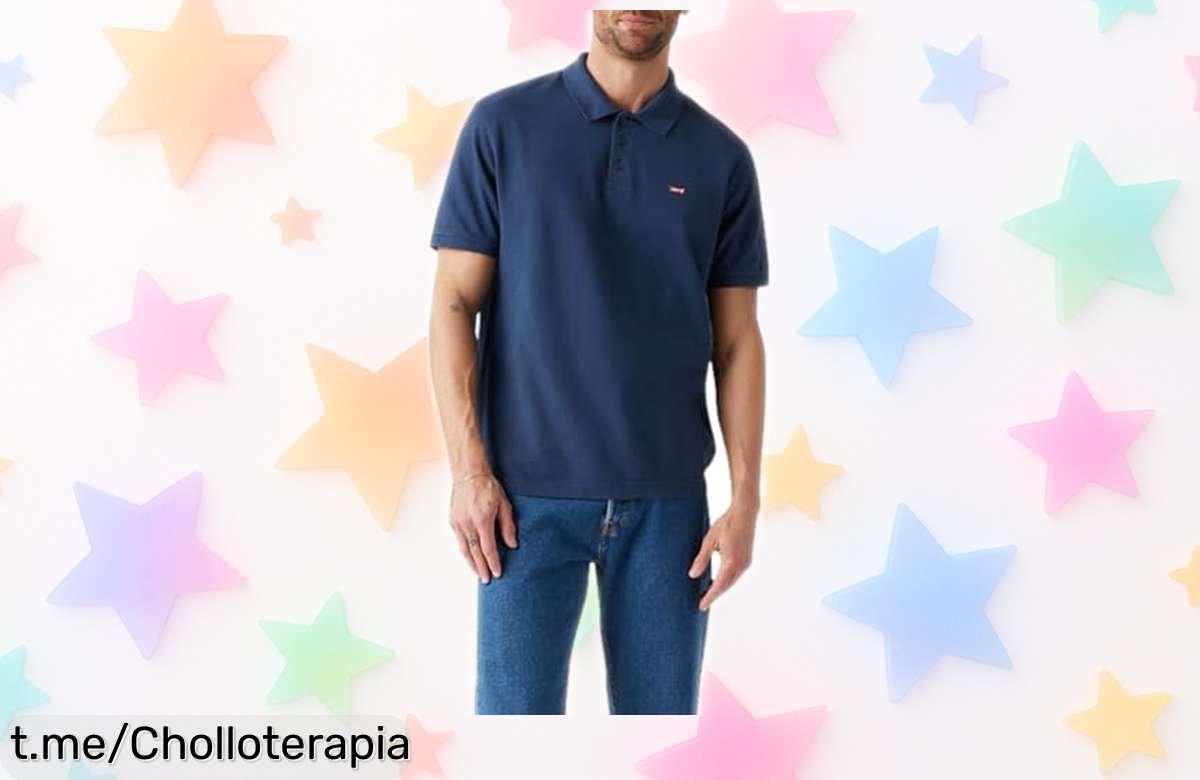 Camiseta polo Levi’s Housemark para hombre a precio regalado, ligera y con estilo que podrás llevar en cualquier ocasión. ¡No dejes pasar esta oferta increíble!