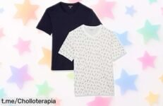 Camisetas de manga corta Amazon Essentials en pack de 2, perfectas para el día a día ¡Aprovecha esta oferta increíble y luce espectacular sin romper la hucha!