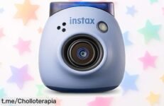 Captura momentos únicos y diviértete con la cámara instantánea instax PAL Lavender Blue, ¡un super chollo para imprimir recuerdos al instante desde tu móvil!