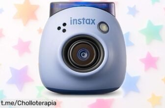 Captura momentos únicos y diviértete con la cámara instantánea instax PAL Lavender Blue, ¡un super chollo para imprimir recuerdos al instante desde tu móvil!