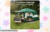 Carpa de camping hexagonal para 5 personas, ¡apertura automática y espacio para desconectar este finde a un precio que no te creerás!