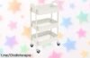 Carrito auxiliar metálico de 3 niveles con ruedas: ¡organiza tu hogar al mejor precio y descubre lo fácil que es tener todo a mano!