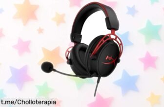 Cascos gaming HyperX Cloud Alpha con micro cancelación de ruido a un precio loco que no puedes dejar pasar, el sonido perfecto para tus partidas y momentos épicos.