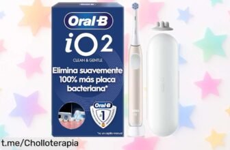 Cepillo de dientes eléctrico OralB iO 2 con oferta increíble: limpieza a fondo, cuida tus encías y ¡no te lo puedes perder! Hazlo tuyo antes que se acabe este ofertón irresistible.