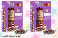 Cereales ecológicos y crujientes Smileat TRIBOO sabor cacao en pack doble, ¡un ofertón llenito de energía natural que no puedes dejar pasar ya!
