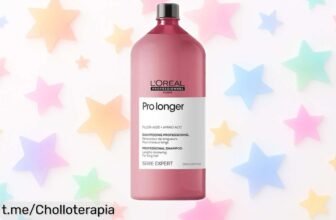 Champú L’Oréal Professionnel Pro Longer: El secreto para un pelo largo y fuerte a un precio loco que no puedes dejar escapar ¡Haz brillar tu melena hoy mismo!