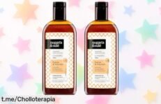 Champú Nuggela & Sulé Pack 2x250 ml con cebolla roja, ¡ofertón que frena la caída y te da volumen para lucir un pelo potente! No dejes pasar esta oportunidad única.