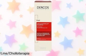 Champú anticaída Vichy que fortalece tu pelo con Aminexil, ¡aprovecha esta bajada de precio y dale energía a tu melena ahora mismo!