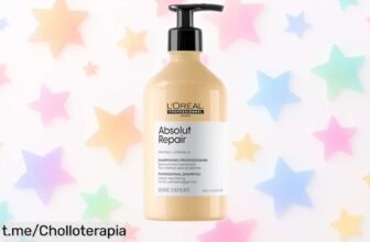 Champú reparador L’Oréal Professionnel Absolut Repair que transforma tu pelo seco en sano a un precio increíble, ¡no dejes pasar este chollo y luce una melena espectacular ya!