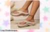 Chanclas de plataforma para mujer con suela antideslizante que cuidan tus pies por un precio loco, ¡aprovéchalas antes que se agoten!