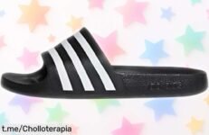 Chanclas unisex Adidas Adilette Aqua, el chollo que te hará amar tus días: ligeras, de secado rápido y a precio tanque. ¡No dejes pasar esta oportunidad única!