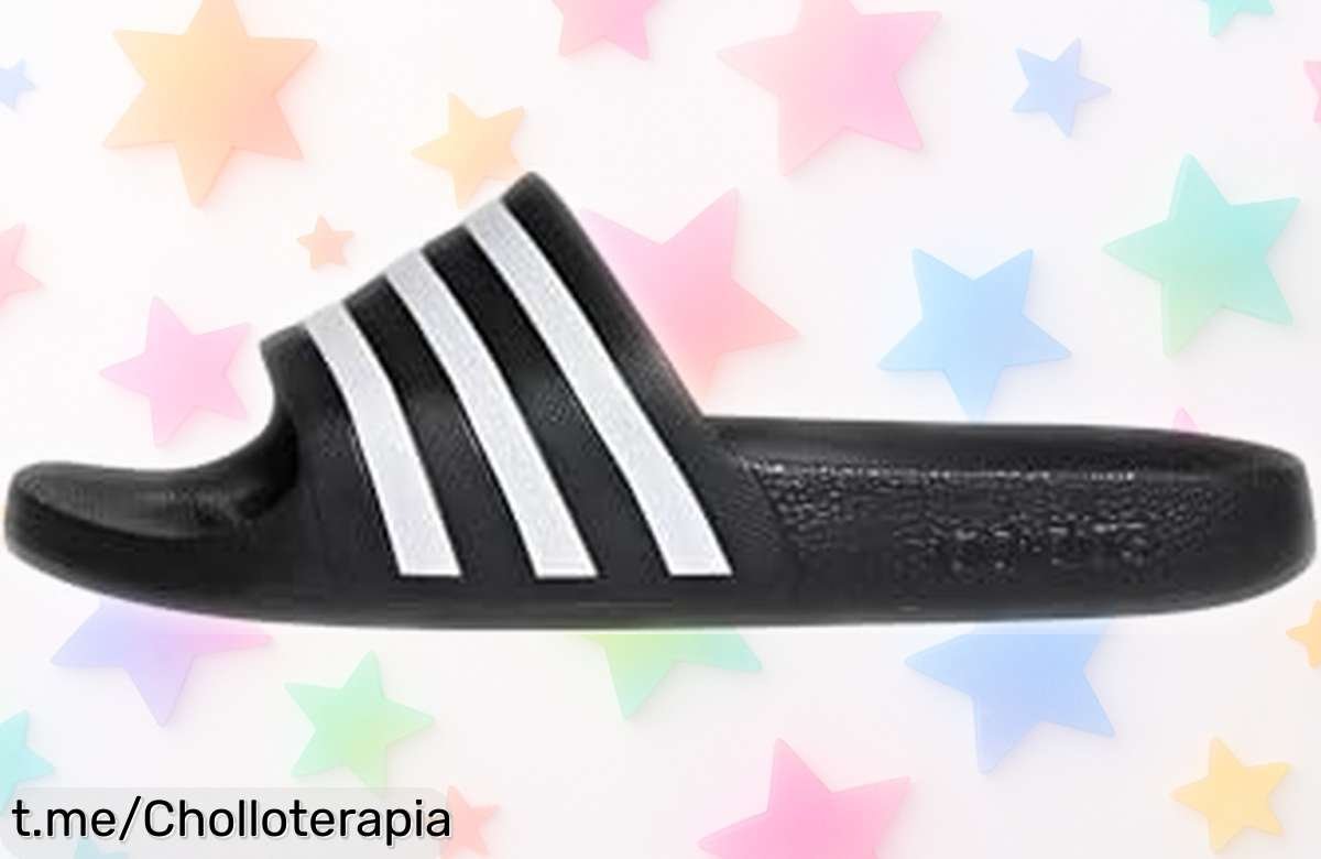 Chanclas unisex Adidas Adilette Aqua, el chollo que te hará amar tus días: ligeras, de secado rápido y a precio tanque. ¡No dejes pasar esta oportunidad única!