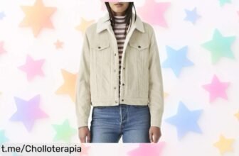 Chaqueta Levi's sherpa calentita y a la moda, ahora con precio de ganga: renueva tu armario y siente el estilo inmediato que mereces. ¡No te lo pierdas!