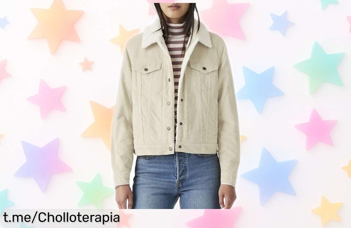 Chaqueta Levi’s sherpa calentita y a la moda, ahora con precio de ganga: renueva tu armario y siente el estilo inmediato que mereces. ¡No te lo pierdas!