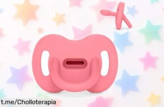 Chupete de silicona Suavinex ideal para dormir, blandito y flexible; un ofertón que hará sonreír a tu peque desde el primer día—¡no te quedes sin él!