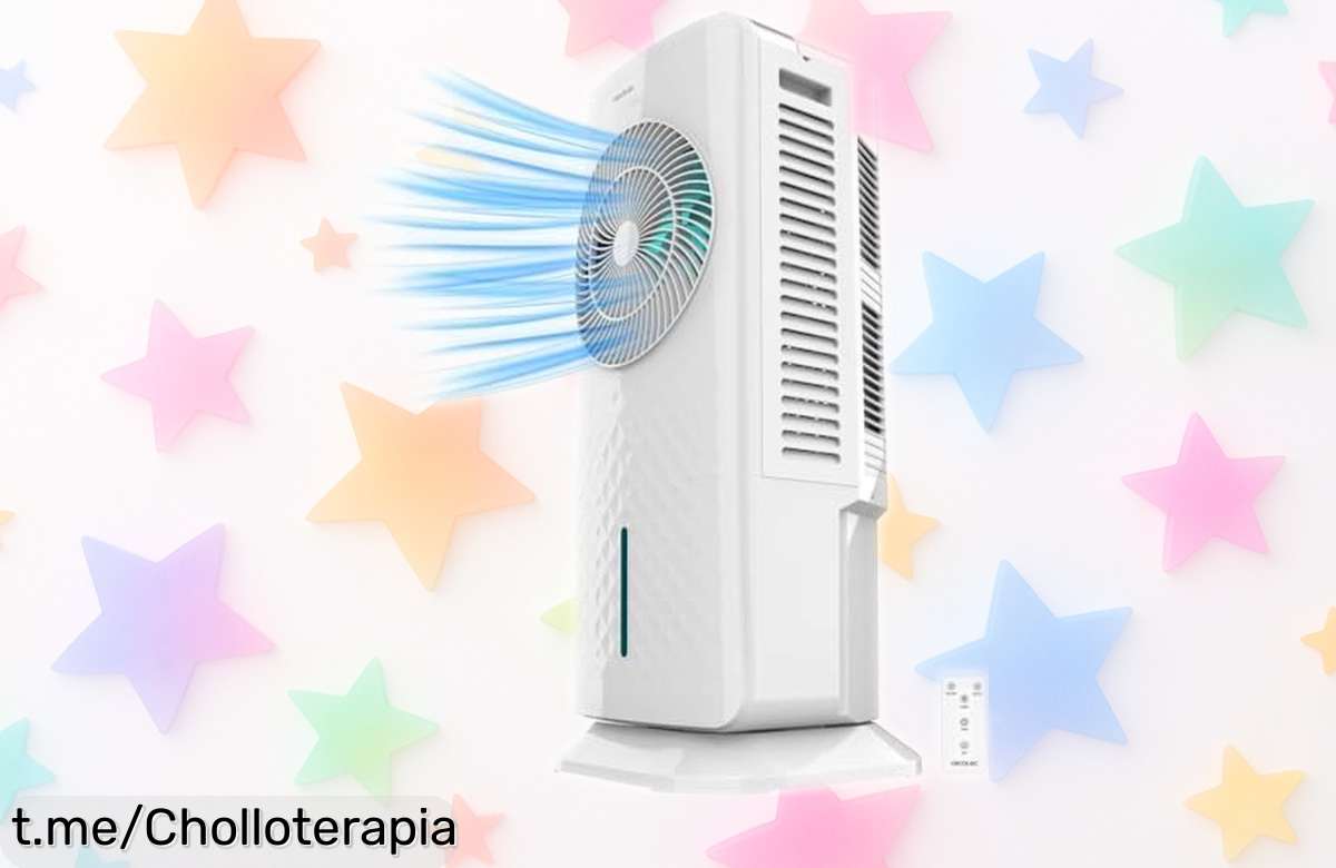 Climatizador evaporativo Cecotec EnergySilence 3500, el chollo que te hará sentir fresquito en casa con solo presionar un botón. No dejes pasar esta oportunidad para disfrutar al máximo.