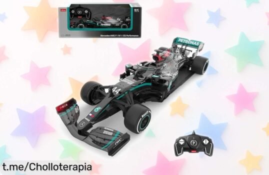 Coche teledirigido Mercedes F1 AMG W11 con licencia oficial. ¡Corre como un campeón y vive la emoción de las carreras a precio regalado!