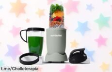 Cocina fácil y saludable con la batidora Nutribullet Pro NB907 a un precio de escándalo, ¡aprovecha este ofertón y sorprende a todos con tus deliciosos batidos!